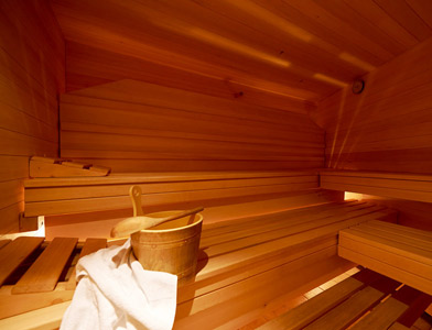 Finnische Sauna